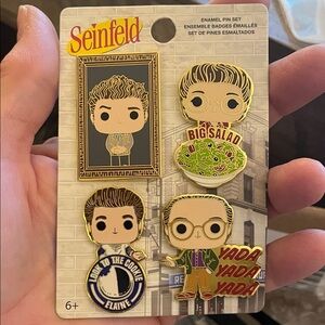 Seinfeld Enamel Pin Set